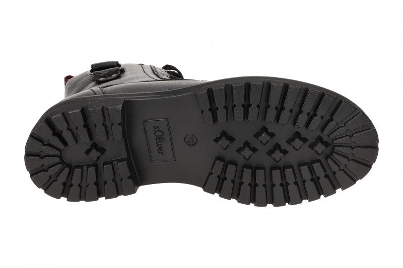 s.Oliver Winter Stiefeletten Damen Boots schwarz 5-25201