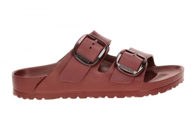 Birkenstock Arizona Big Buckle Pantolette rot SCHMAL EVA