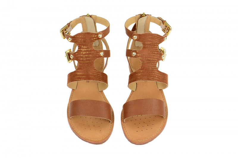 Geox Sozy Sandale braun gold D722CG