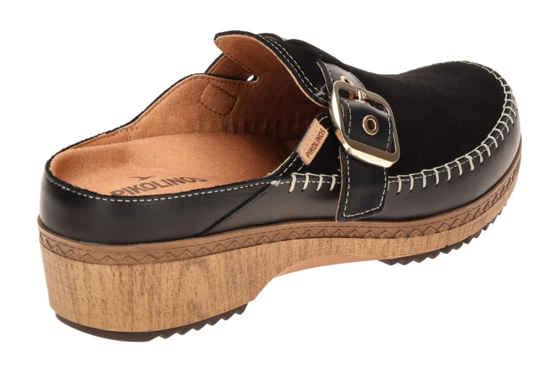 Pikolinos Granada Mule Pantolette schwarz Clog W0W-1638SEC1
