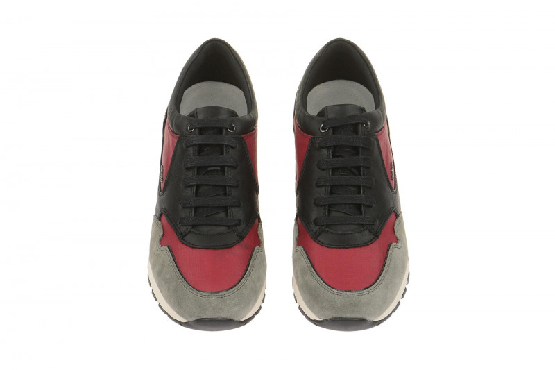 Geox Emildon Schuhe schwarz rot grau U641RB