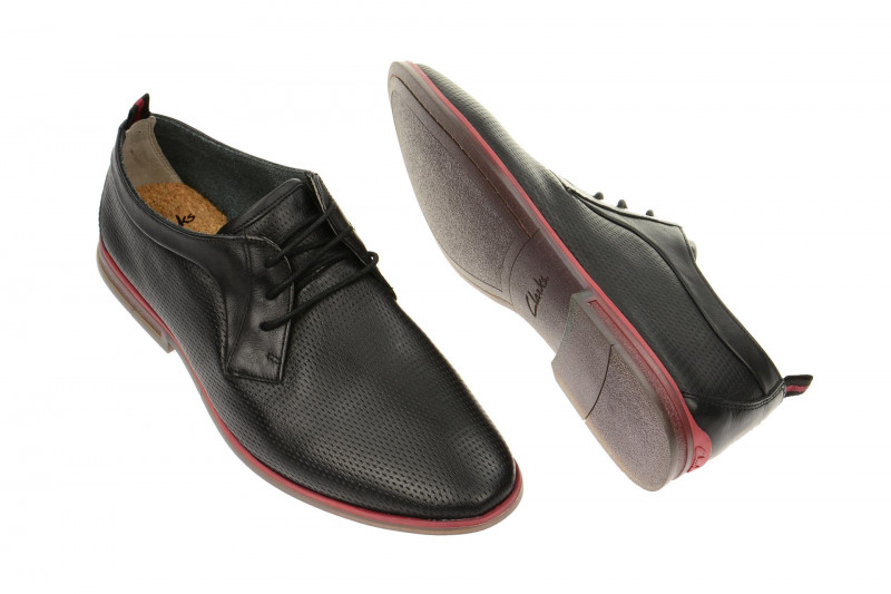 Clarks Frewick Lace Schuhe schwarz