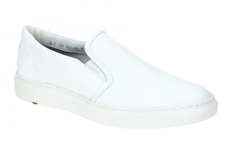 Lloyd Aruba Schuhe Slipper weiß uni Lufthansa 14-208-31