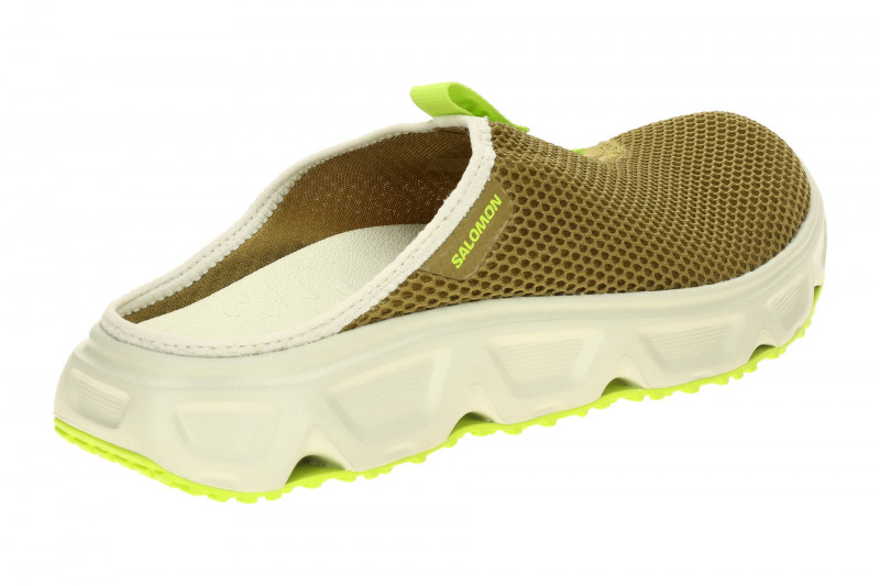 Salomon Reelax Slide Pantoletten Clogs grün 479943