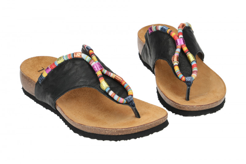 Think Julia Pantolette schwarz kombi 211