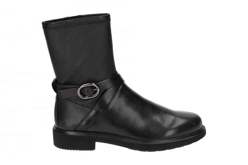 Ecco Metropole Amsterdam Stiefelette schwarz Bikerboots 222083