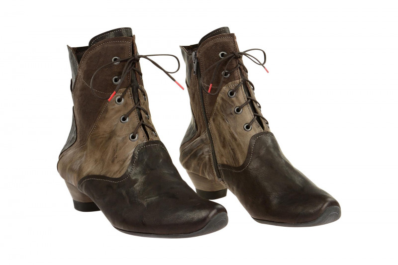 Think Aida Stiefelette braun grau