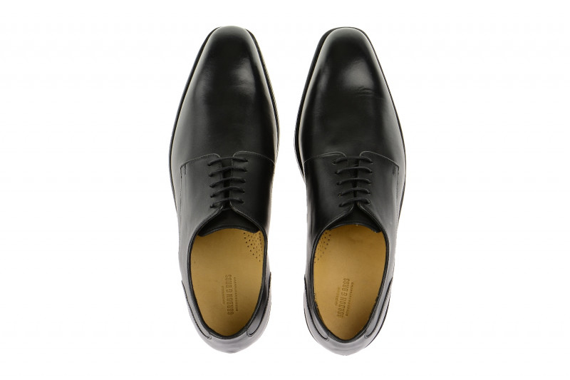 Gordon & Bros Milan Schuhe schwarz Rahmengenäht 4374-C