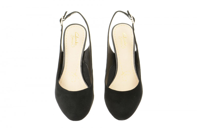 Clarks Demerara Sugar Damenschuhe schwarz