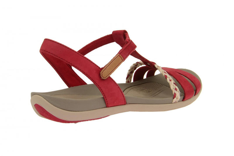 Clarks Tealite Grace Damen Sandale rot