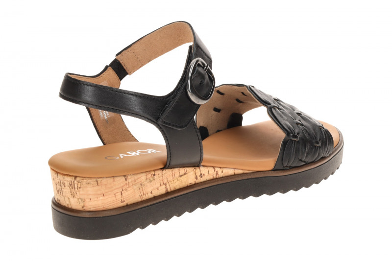 Gabor Sandale schwarz Nappa 82.758.57