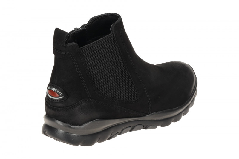 Gabor RollingSoft Stiefelette schwarz Chelsea Stil 56.860.47