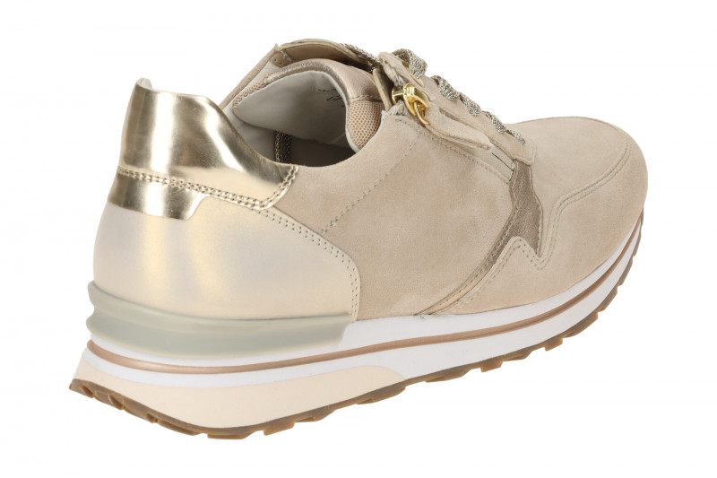 Gabor Sneaker Schuhe beige gold G-Weite 66.347.34