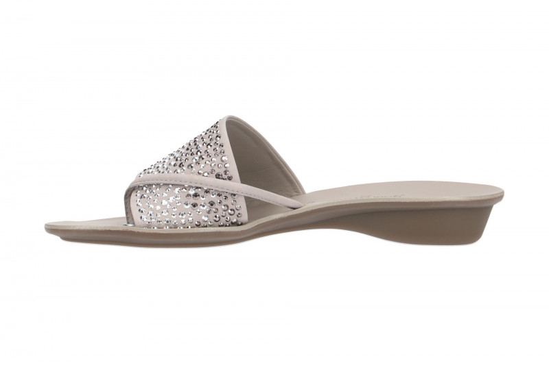 Paul Green Glamour Pantolette grau quarz 6049