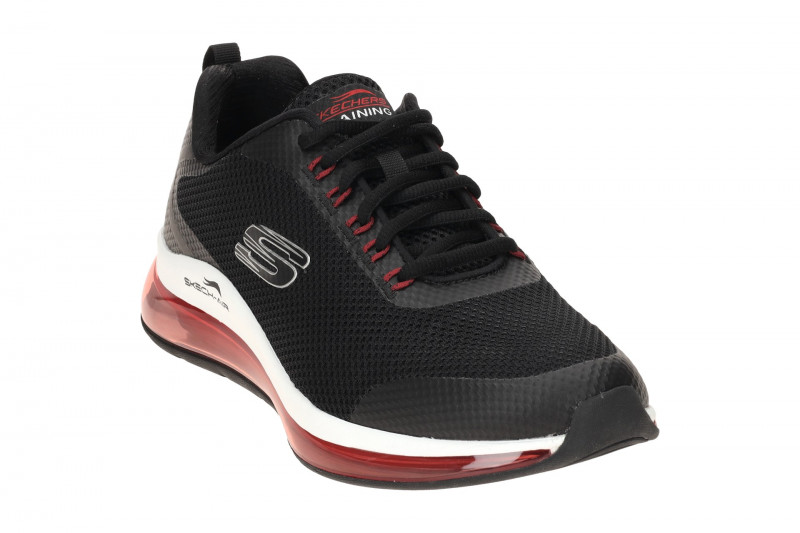 Skechers Skech Air Schuhe schwarz Herren Luftkissen 232036