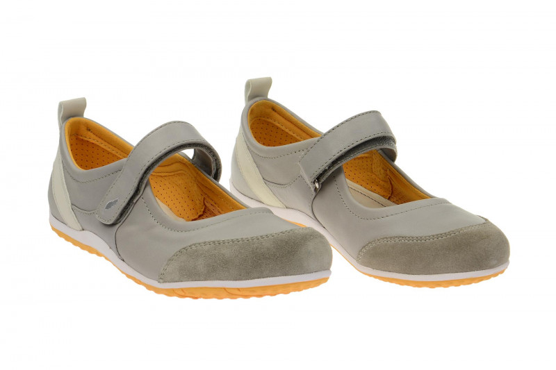Geox Vega Ballerina grau Mary-Jane D3202B 04322 C1006