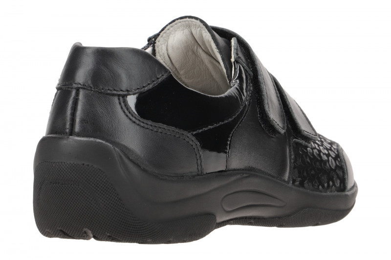 Waldläufer Hesna Slipper schwarz OrthoTritt H-Weite