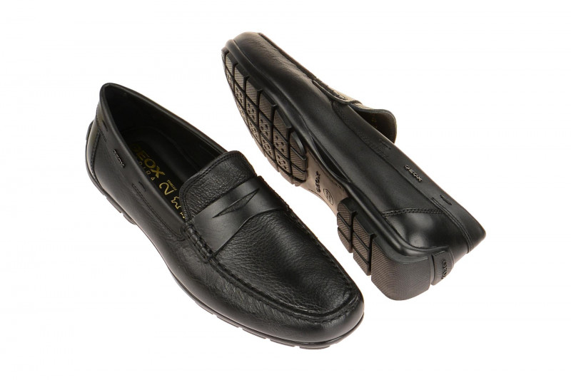 Geox Monet Mokassin Slipper schwarz