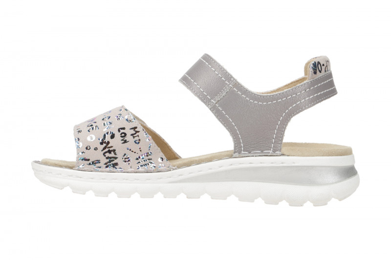 ara Tampa Sandale silber grau Letter 12-47209