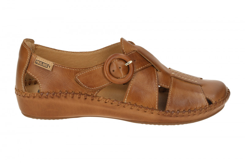 Pikolinos Vallarta Slipper braun gelocht 655-0845