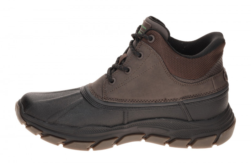 Skechers JOHN-DEERE Stiefelette schwarz Slip-Ins wasserdicht