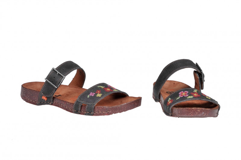 art I Breathe Pantolette regaliz grau - 0978