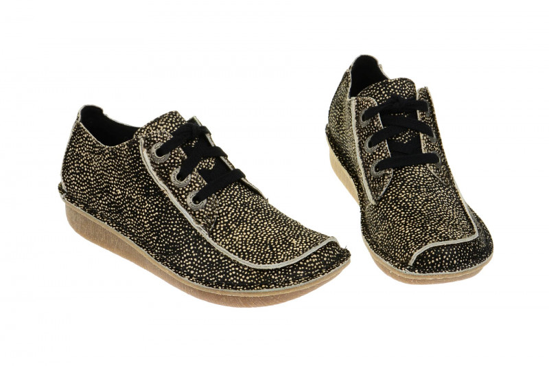 Clarks Funny Dream Schuhe schwarz weiß
