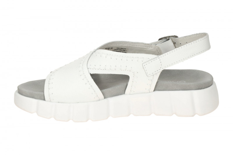 Gabor Kreuzriemen Sandale weiß 82.891.50