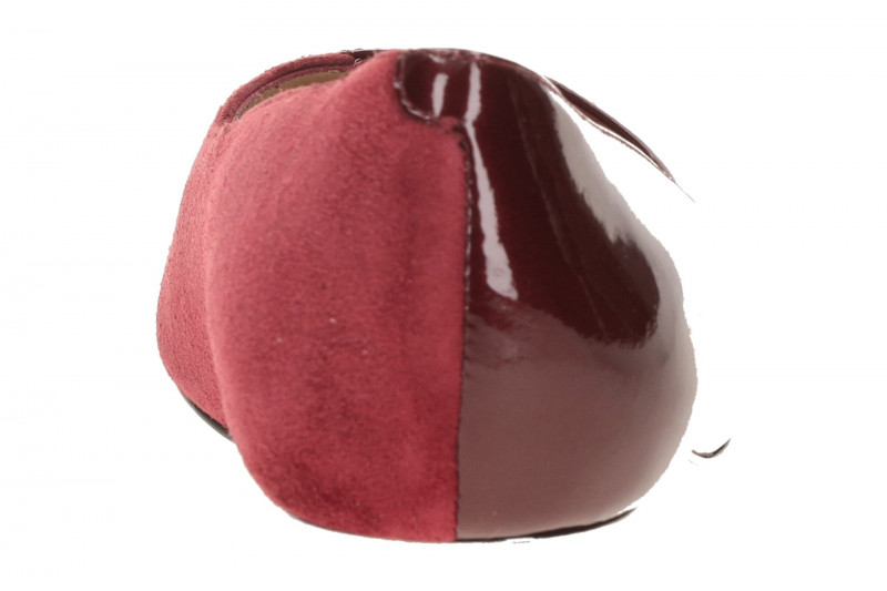 Peter Kaiser Pumps rot bordo Kitten Heel Lack 72441