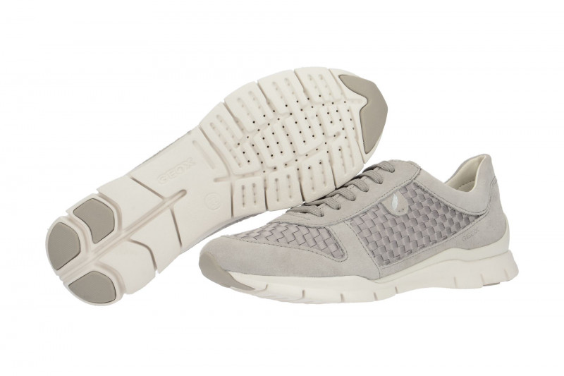 Geox Sneaker Schuhe Sukie grau karo