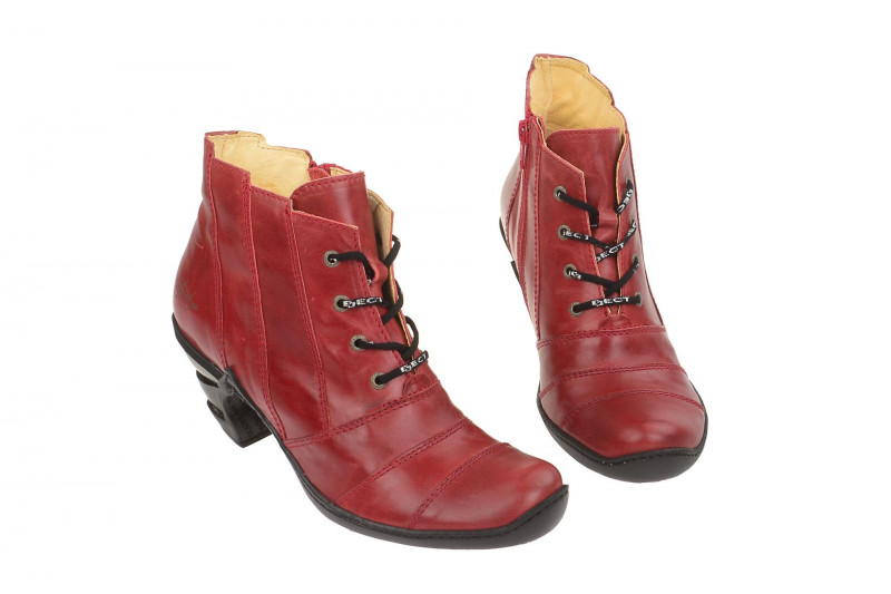 Eject elegante Stiefelette Multy rot