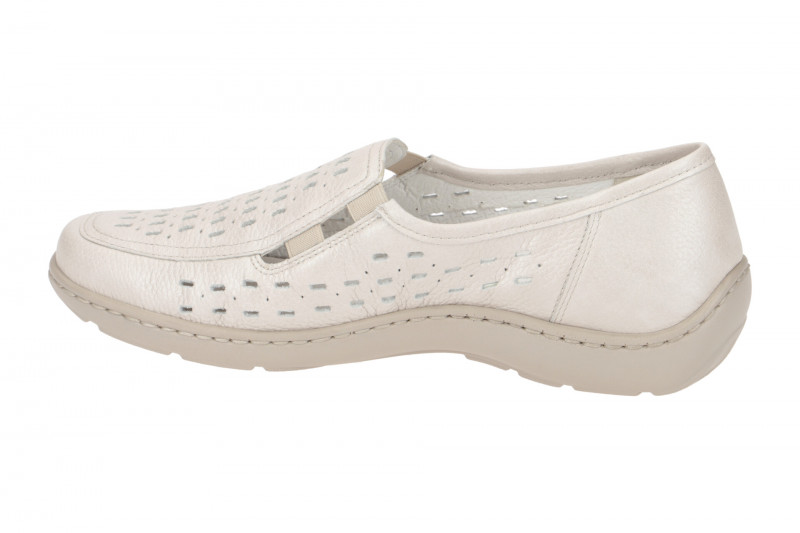 Waldläufer Henni Slipper Damen grau perl 496501