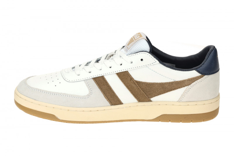 Gola Hawk Schuhe Sneakers weiß braun CMB336