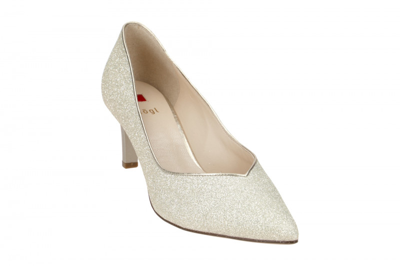 Högl Tiara Pumps platin Glitzer 6748