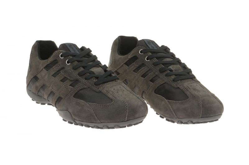 Geox Snake Schuhe dunkelgrau mud U4207K