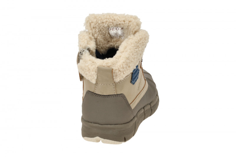 Geox Flexyper Winter Kinder Stiefel beige Warmfutter J269XE