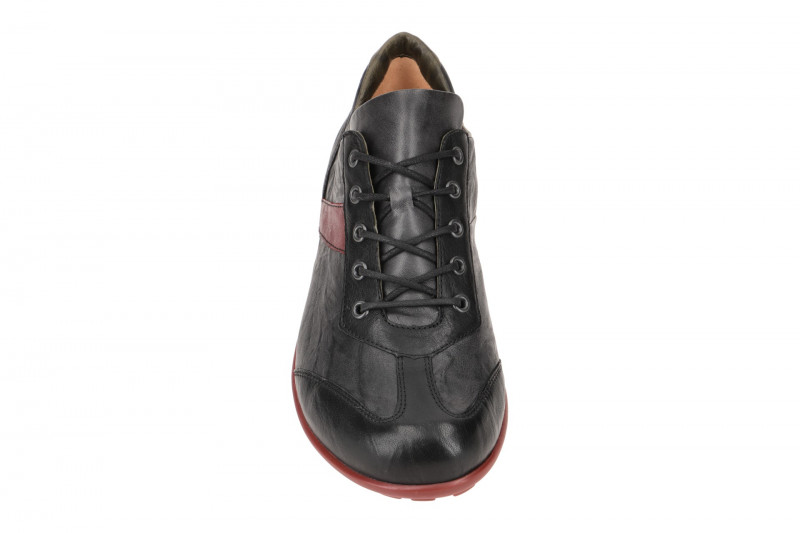 Think Kong Schuhe dunkelgrau schwarz rot 787