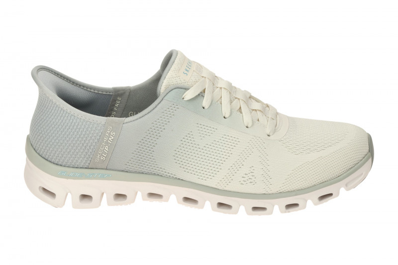 Skechers Glide Step Schuhe beige Slip-Ins 104566