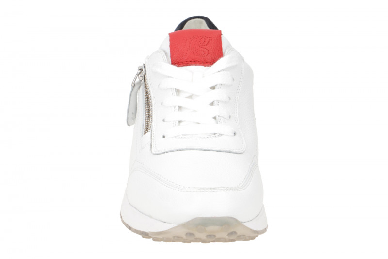 Paul Green Sneaker Schuhe weiß rot 4085