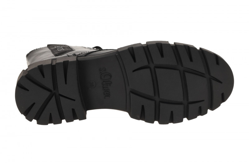 s.Oliver Stiefeletten Damen schwarz Boots dünn gefüttert 5-25221