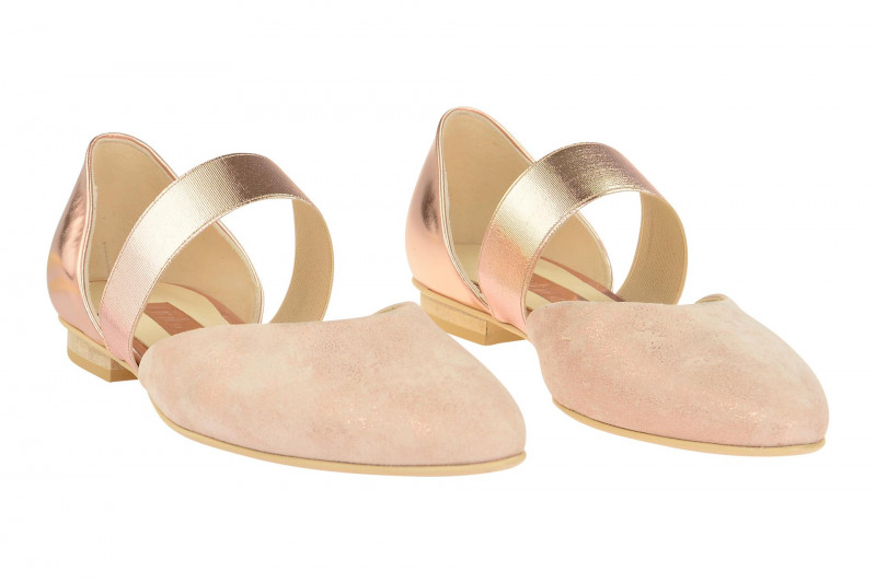 Gabor Riemchen Ballerina beige rosa