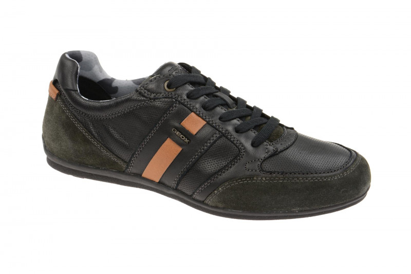 Geox Respira Houston A Sneakers in schwarz Herrenschuhe