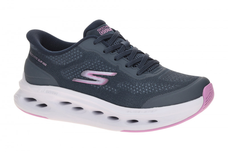 Skechers MAX CUSHIONING Schuhe blau Damen Glide-Step 129403