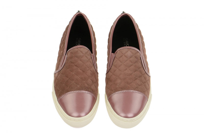 Geox New Club Slipper altrosa Glitter D5258C