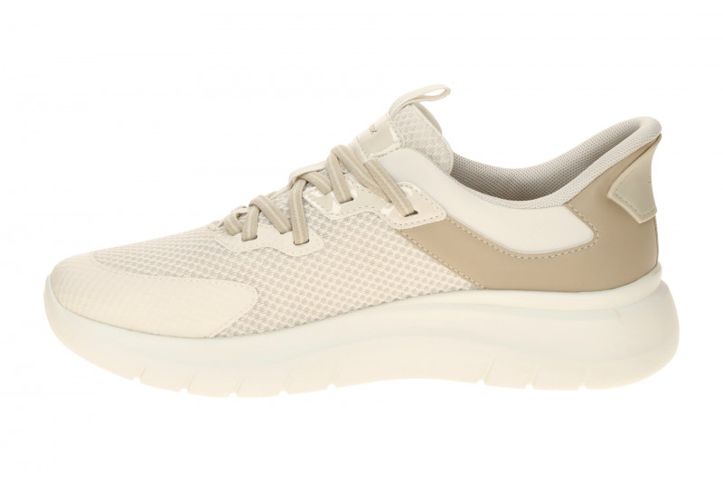 Geox Plummery Schuhe Slipper beige papyrus Damen FASTin D670JB