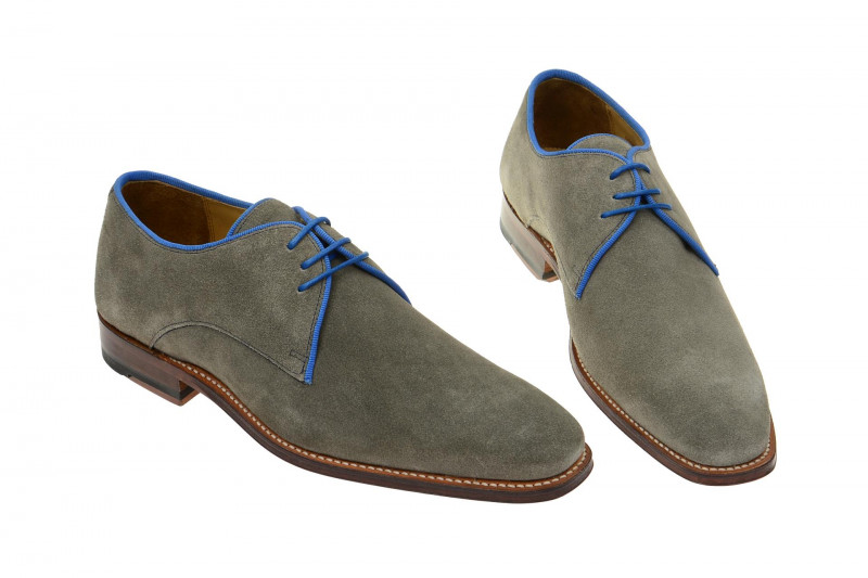 Gordon & Bros Schuhe Gregory grau Velour - 4808