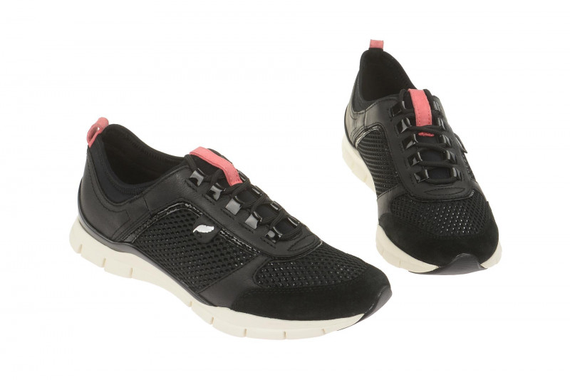 Geox Respira Sukie B Sneakers in schwarz