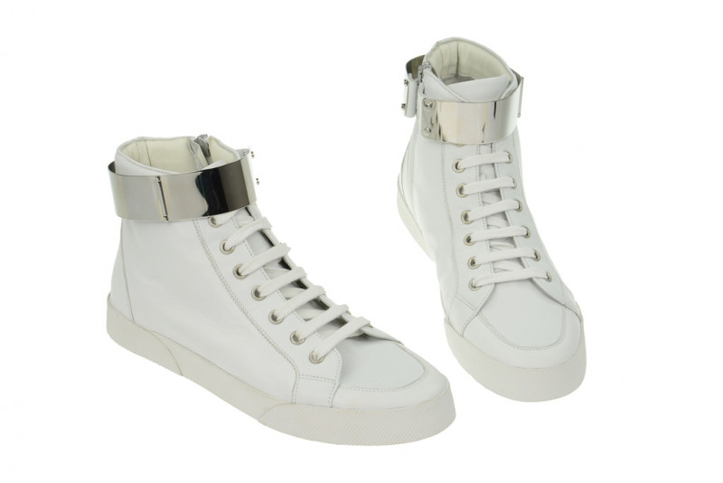 Geox Prudence - Damen Hi cut Sneaker - weiß