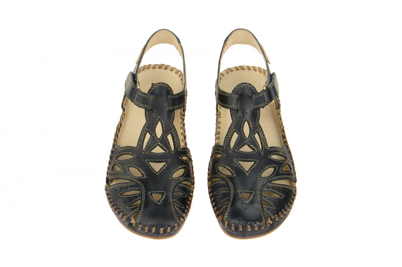 Pikolinos Vallarta T-Steg Sandale blau 655-8312L