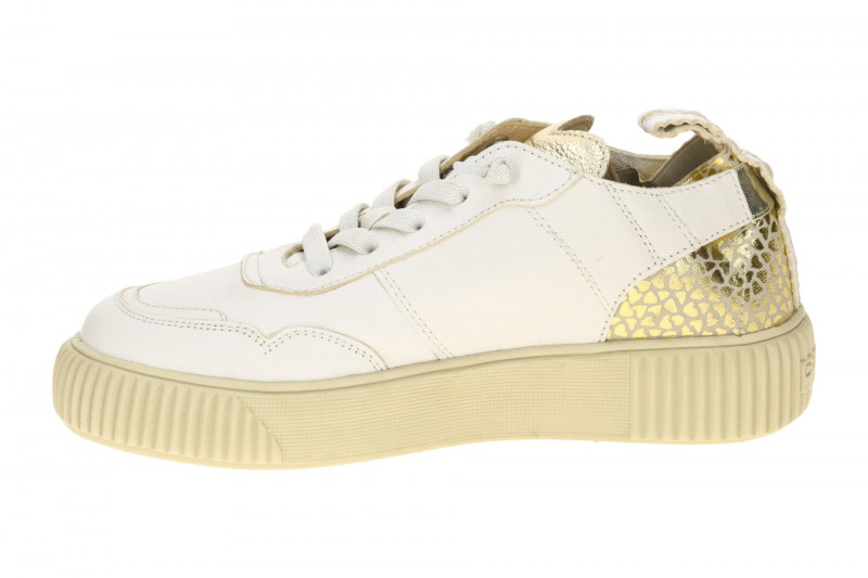 CRICKIT Oakli Stretch Sneaker weiß gold